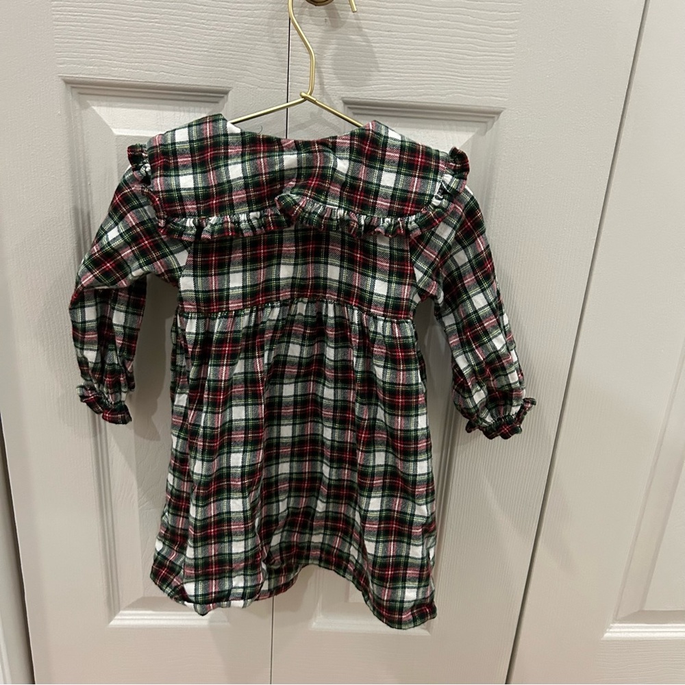 NEXT Baby Plaid Dress 12–18 Months - Picture 5 of 6
